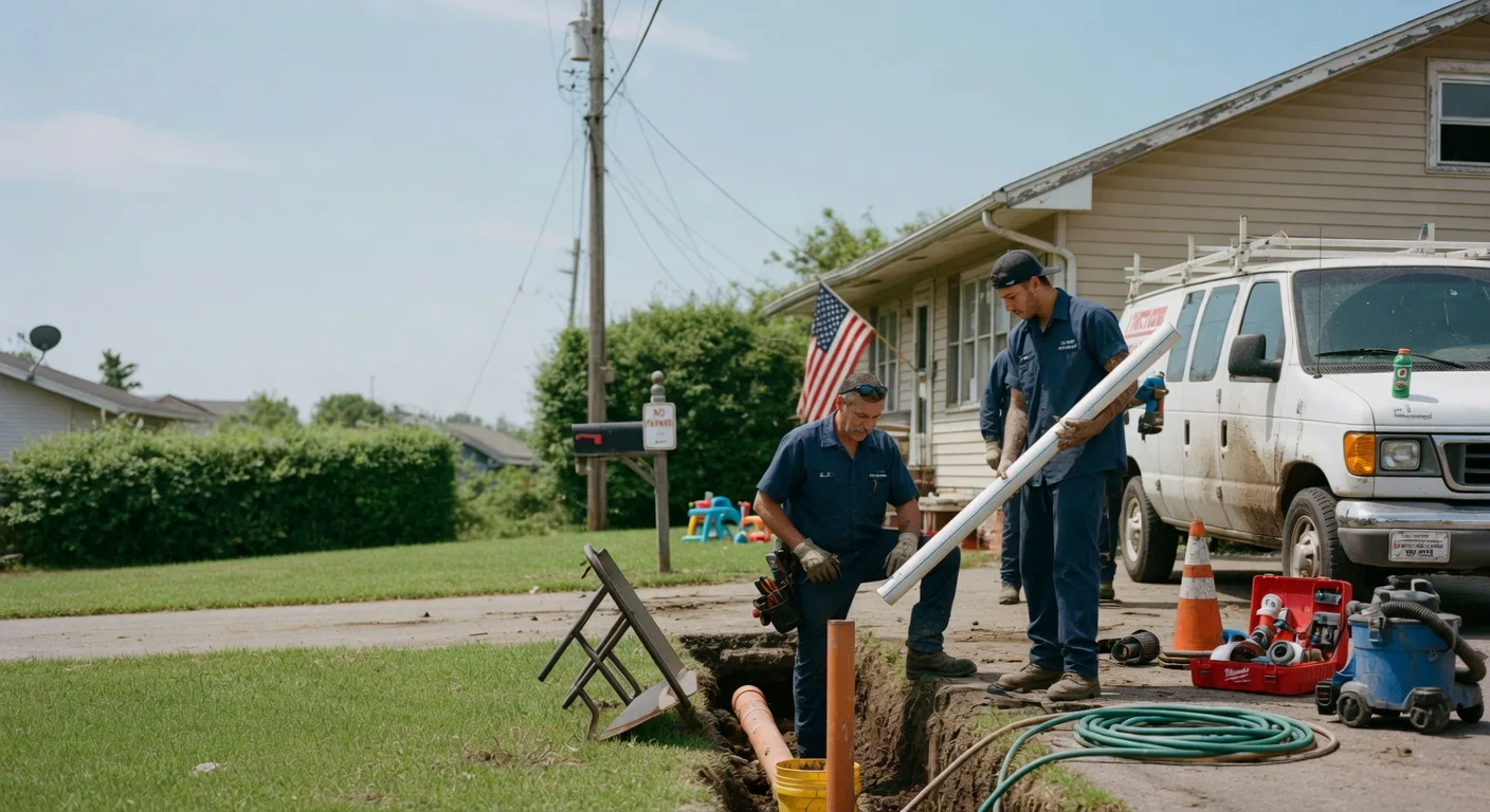 Sewer Line Inspection in Hallieford, VA